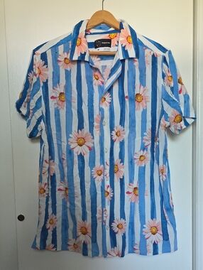 Original Use For Target-  Short Sleeve Button Down Shirt